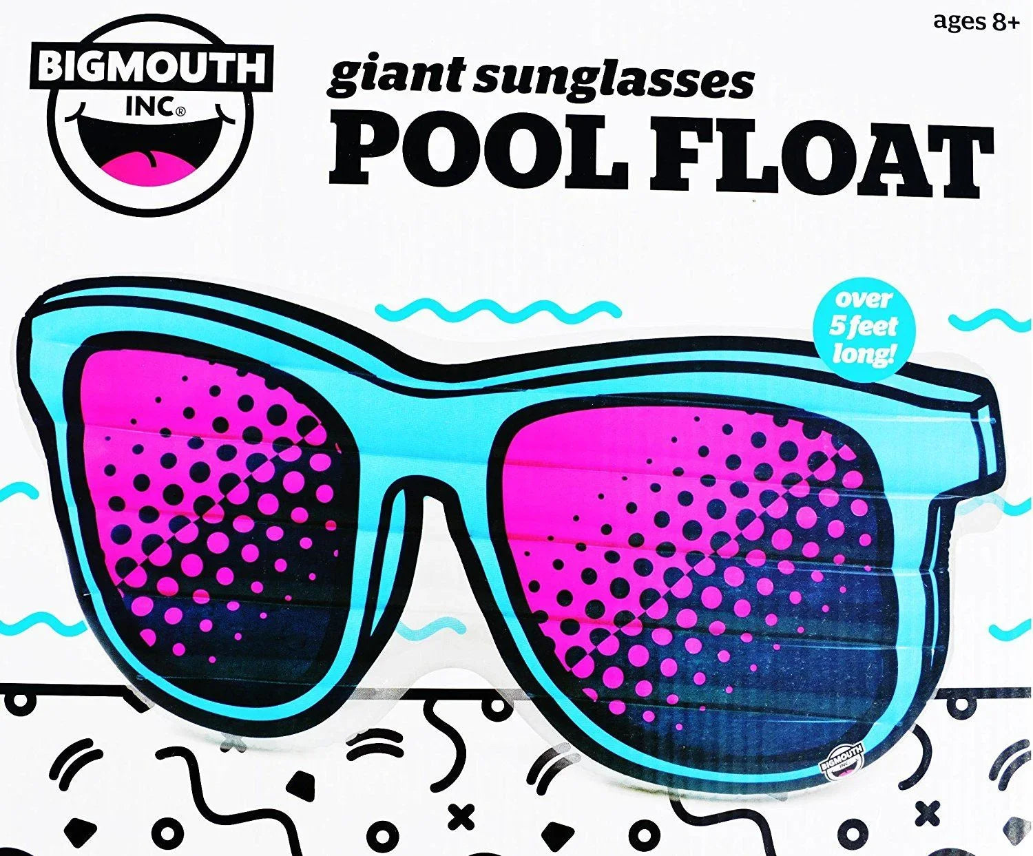 BigMouth Inc. Giant Sizeunglasses Pool Floal