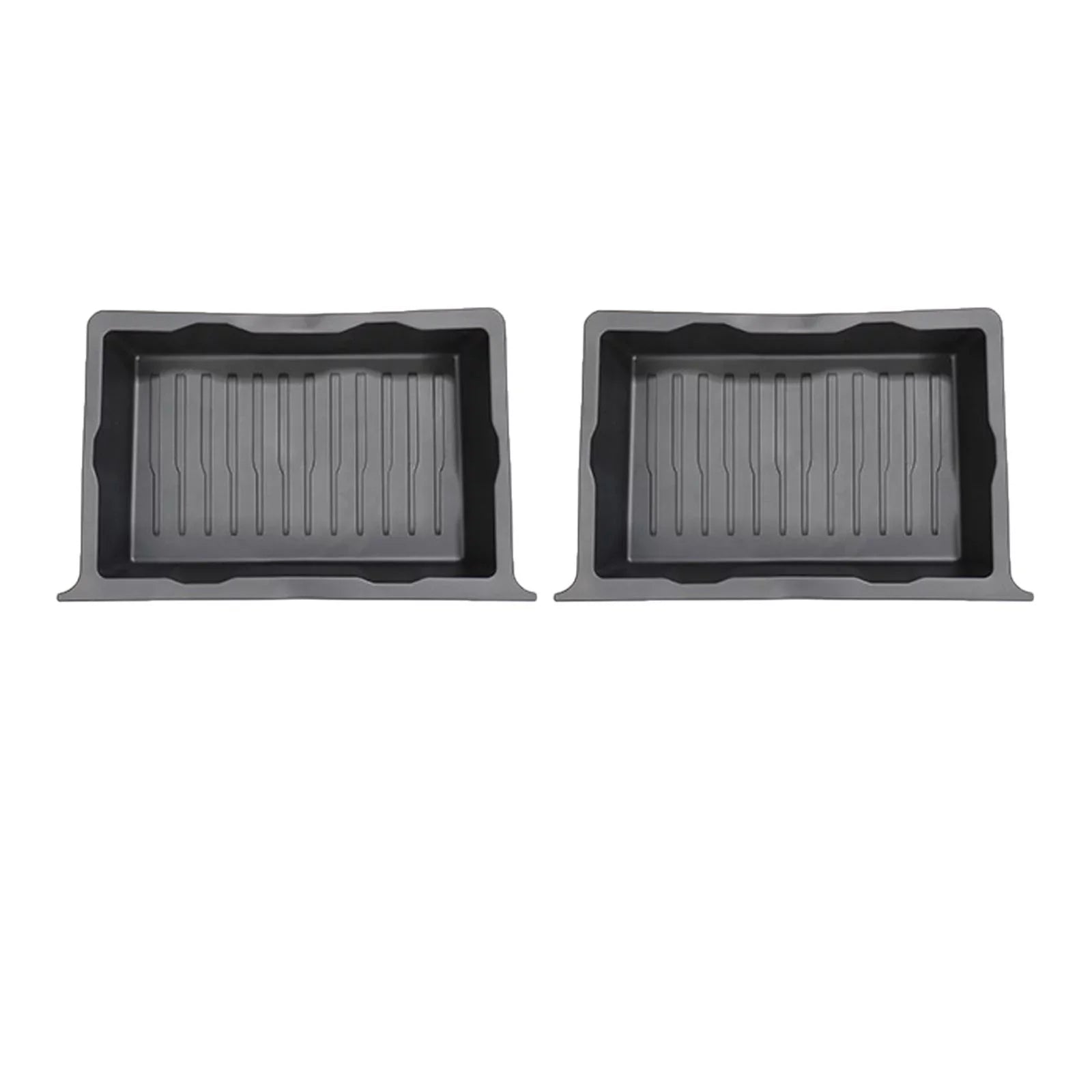 Vehicle under Sizeeat Sizetorage Box Holder Case Underseat Hidden Sizetorage Tray for Accessory 2pcs