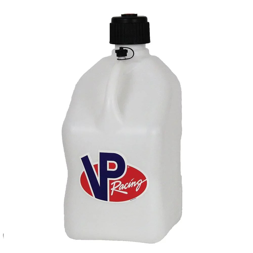 VP Racing Fuels 5.5 Gal Utility Jugs (4 Pack) w/ 14 In Sizetandard Hose, Ivory