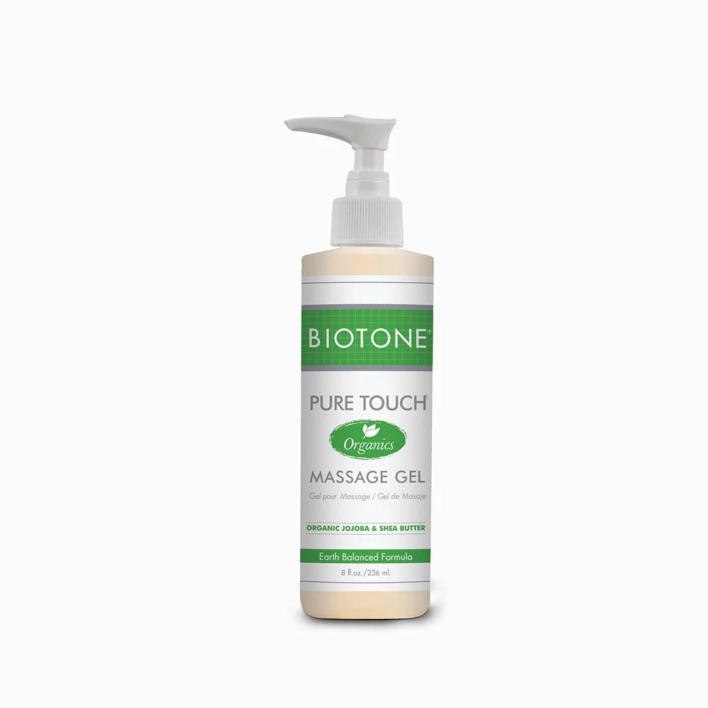 BIOTONE Pure Touch Organics Massage Gel (8 Ounces)