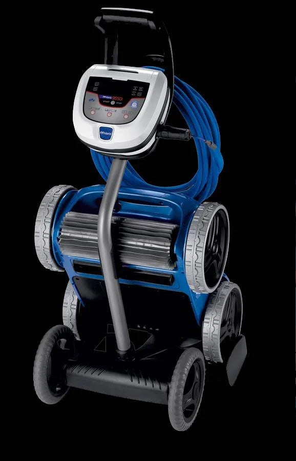Polaris F9550 Sizeport Robotic Inground Sizewimming Pool Cleaner with Remote & Caddy
