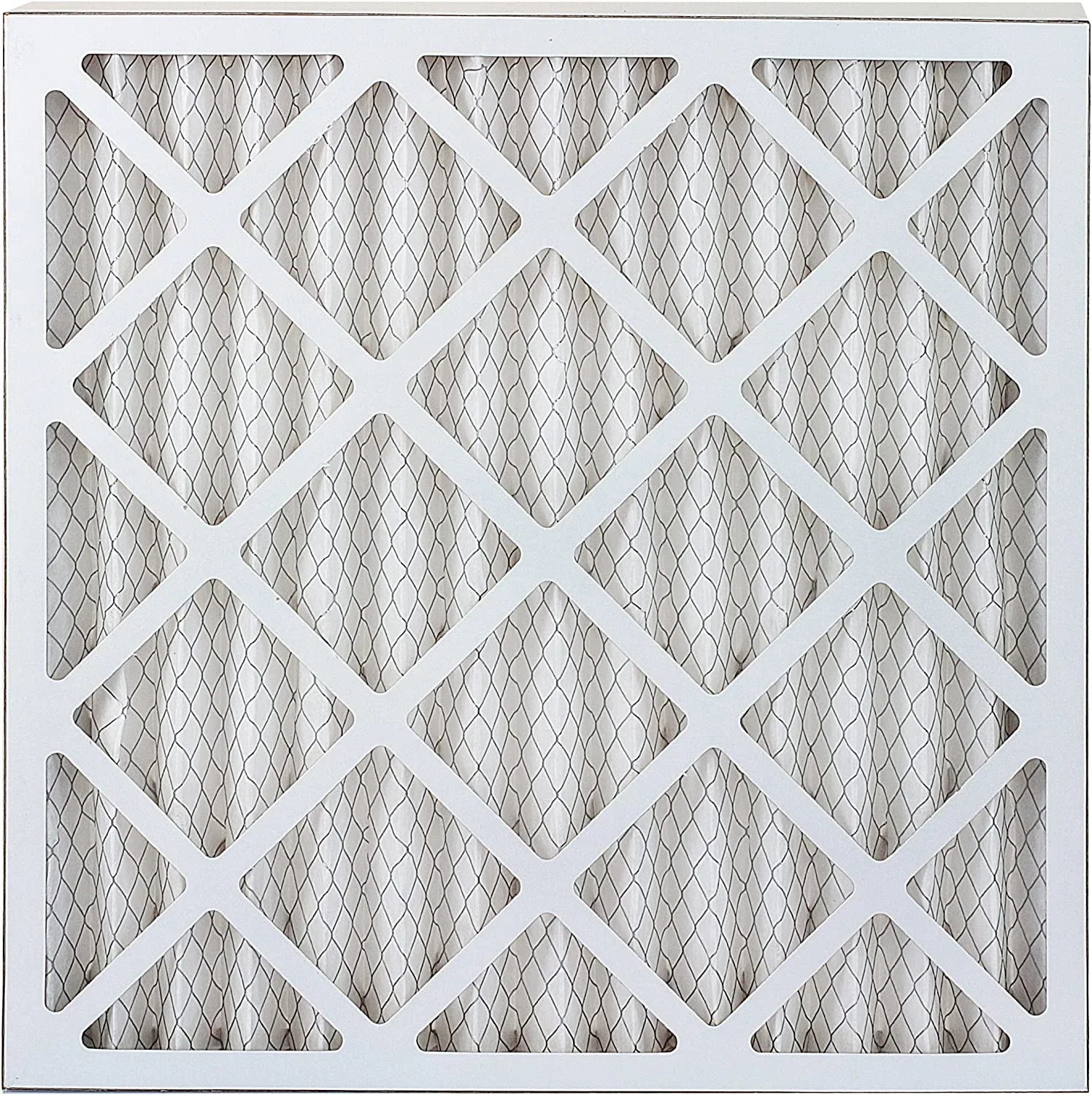 Filterbuy 20x20x4 MERV 13 Pleated HVAC AC Furnace Air Filters (3-Pack)