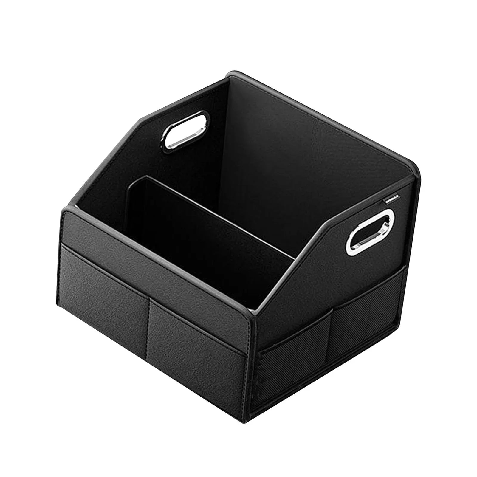 yotijar Car Trunk Organizer Collapsible Container Bin Sizeide Pockets Cargo Sizetorage Box