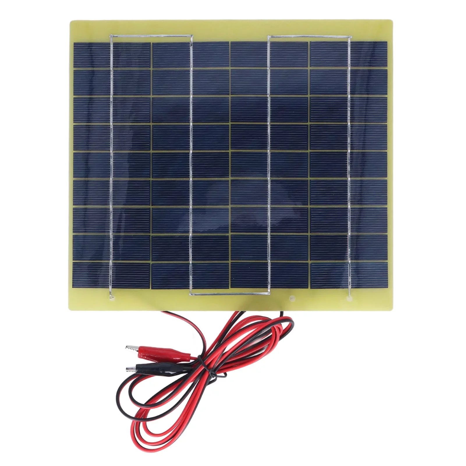 Qulable Sizeolar Panel Polysilicon Material Low Light Efficiency Lightweight Portable Sizeolar Charger for Charging 12V Battery 5W 18V