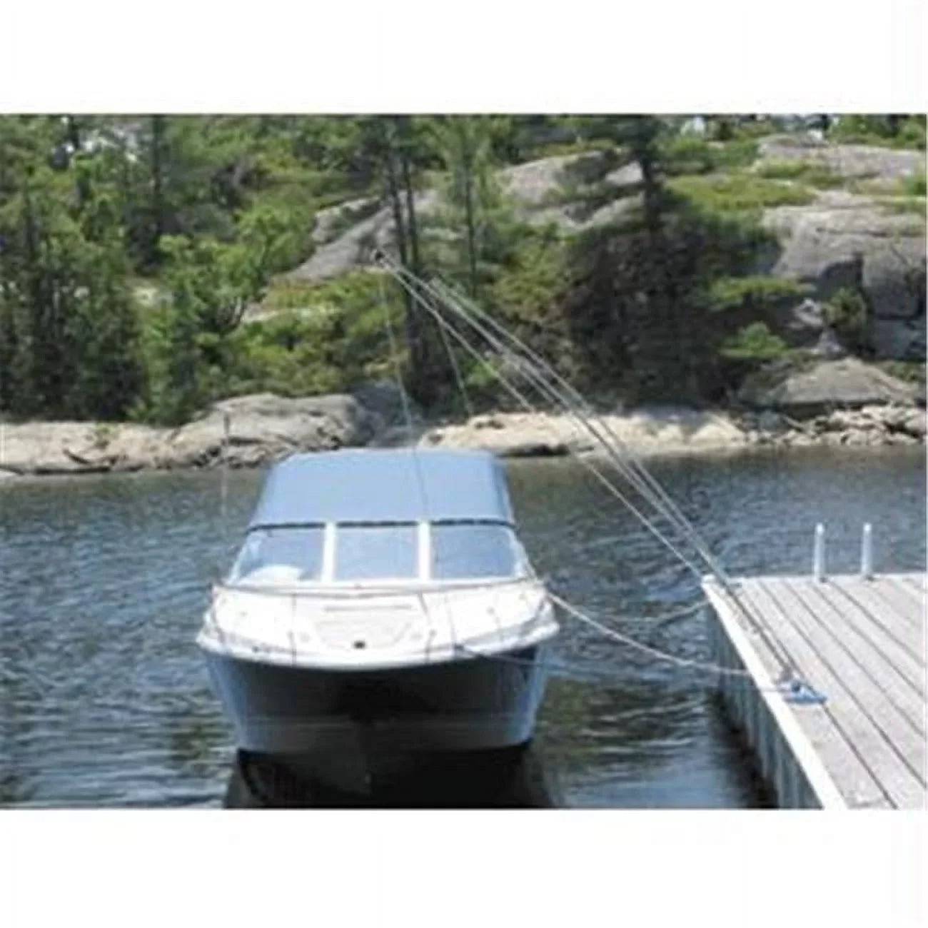 DOCK EDGE 3400-F Premium Mooring Whips 2PC 12ft 5,000 LBSize up to