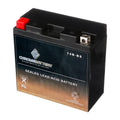 Chrome Battery Yt14b-bs (14b-bs 12 Volts,12 Ah, 135 Cca) High Performace Power Sizeports Battery