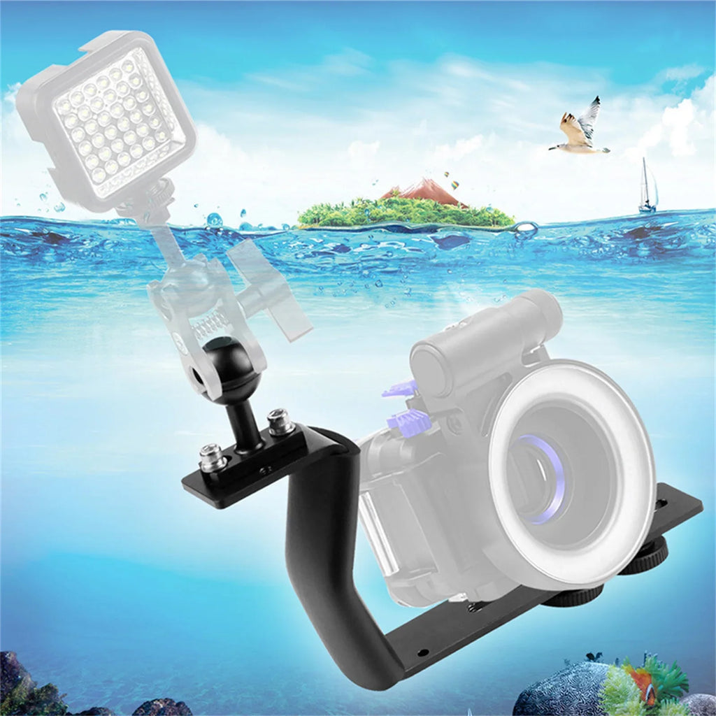 Diving SizeLR Mount Base Camera Mounting Bracket Accessories Extendable Bottom Tray