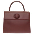 Pre-Owned Cartier must line leather bordeaux handbag red (Good)