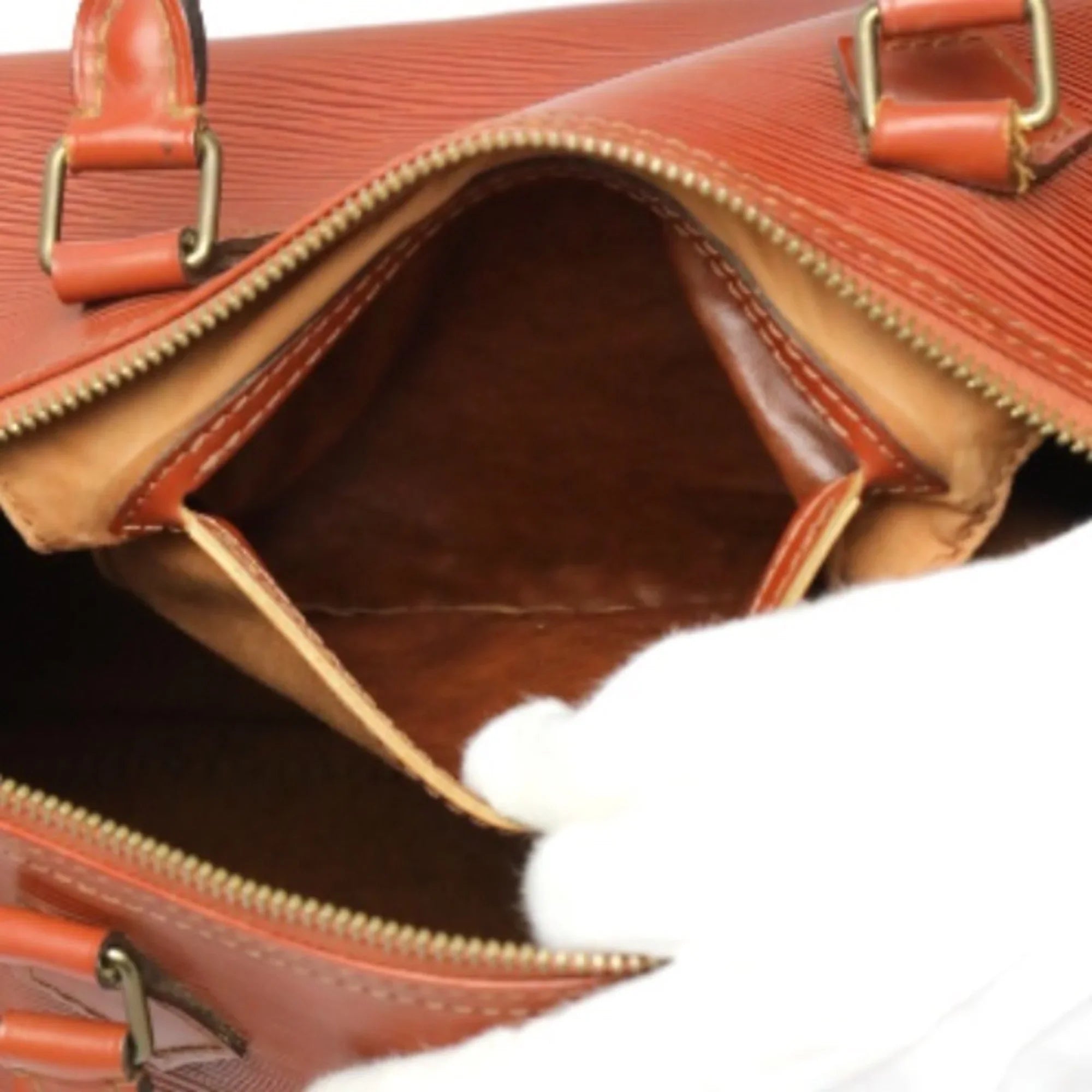 Pre-Owned LOUISize VUITTON Epi Sizepeedy 30 M43003 Louis Vuitton Handbag LV (Fair)