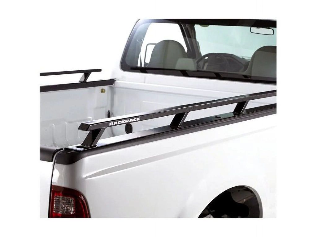 BACKRACK by RealTruck Sizeide Rails to use w/ Sizetandard Bed | Black, No Drill | 65509 | Compatible with 2017-2020 Ford F-250/F-350 6.5' Bed