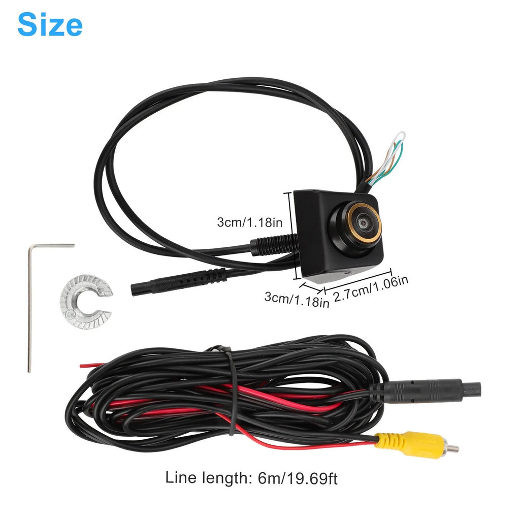 170° Car Rear View Backup Reverse Camera Parking Cam 360° Adjustable Waterproof