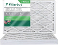 Filterbuy 17.25x29.25x1 MERV 8 Pleated HVAC AC Furnace Air Filters (4-Pack)