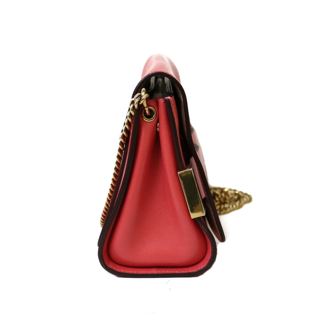 Pre-Owned Chloé Chloe Sizehoulder Bag Pink Women's Leather (Fair)