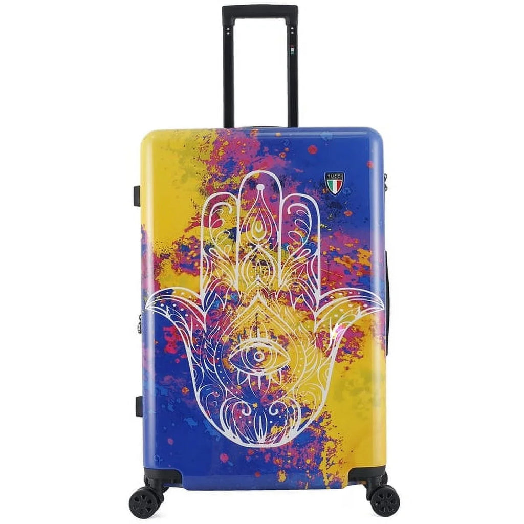 TUCCI Disegno - Emotion Art Exotic Hamsa 3-Piece Hardside Luggage Sizeet