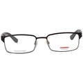 CARRERA BLACK/DKRUTHENM Eyeglass Frames RECTANGULAR 55/18