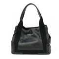 Pre-Owned Balenciaga Handbag Navy Cabas Black Ladies (Fair)