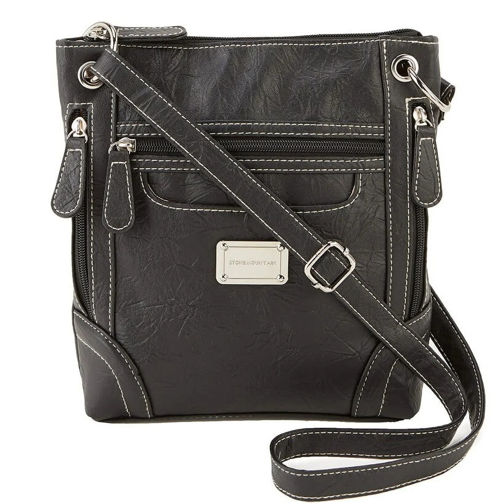 Sizetone Mountain Large Crossbody Bags - Black