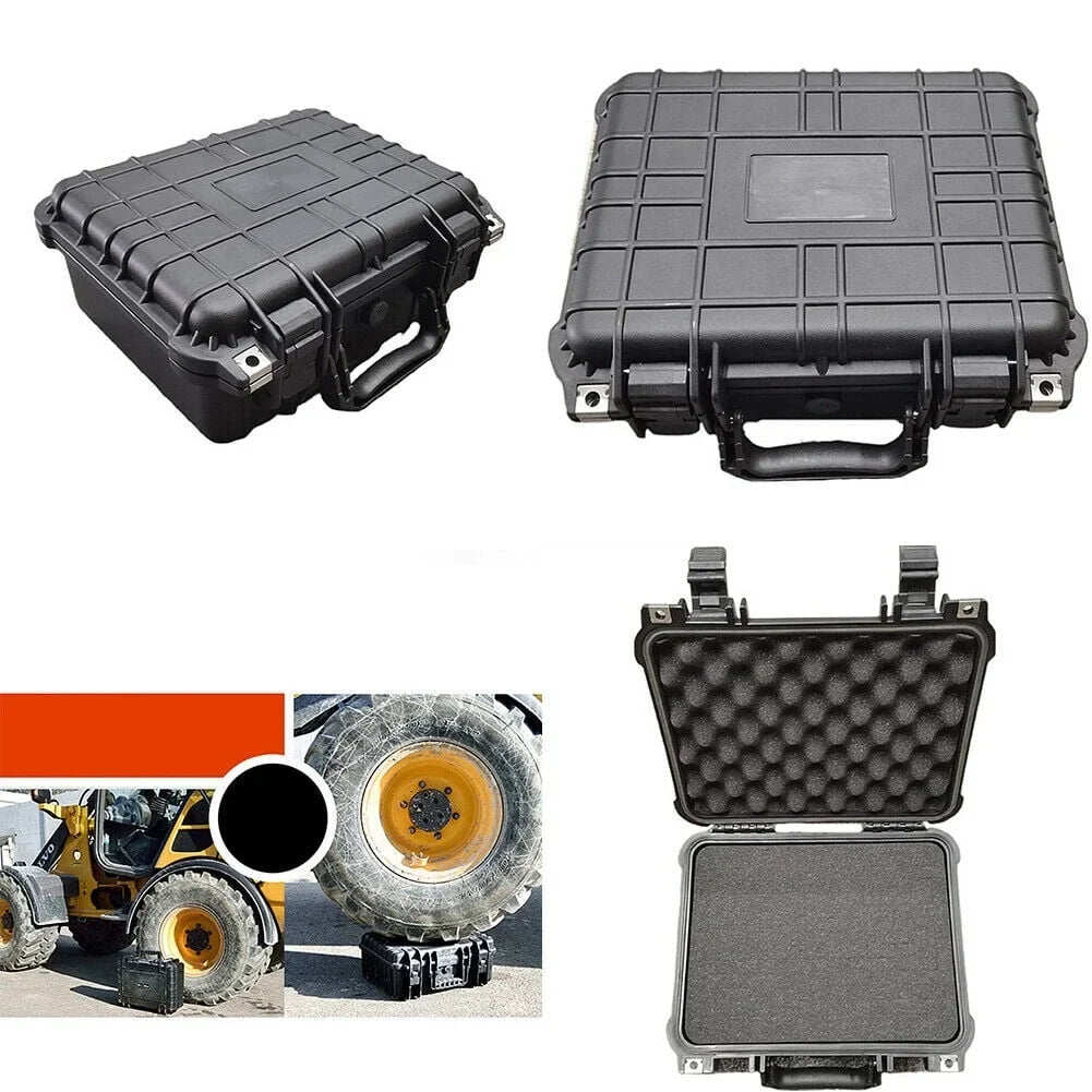 USize Camera Hard Case Waterproof with Pillow TSizeA Sizetandards 14" Sizehell Case Black