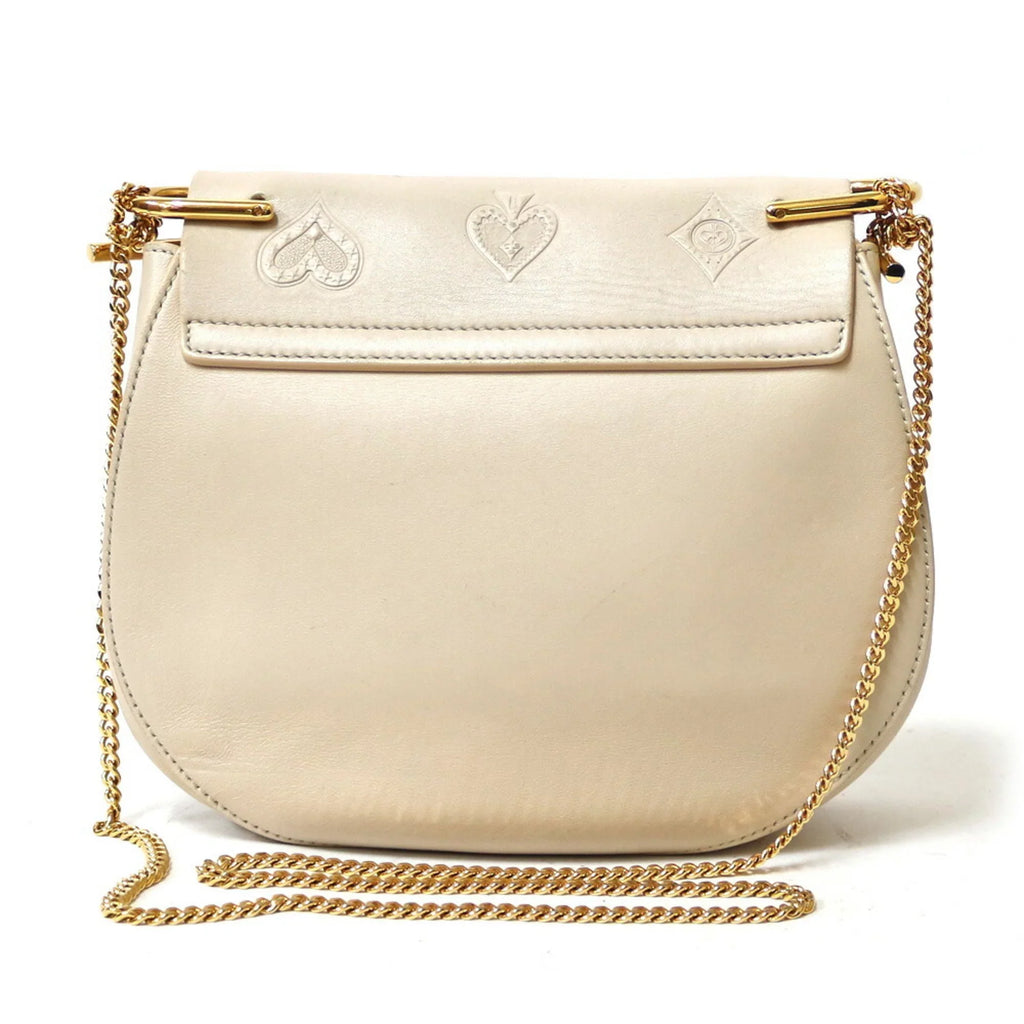 Pre-Owned Chloé Chloe Sizehoulder Bag Beige Ladies (Fair)