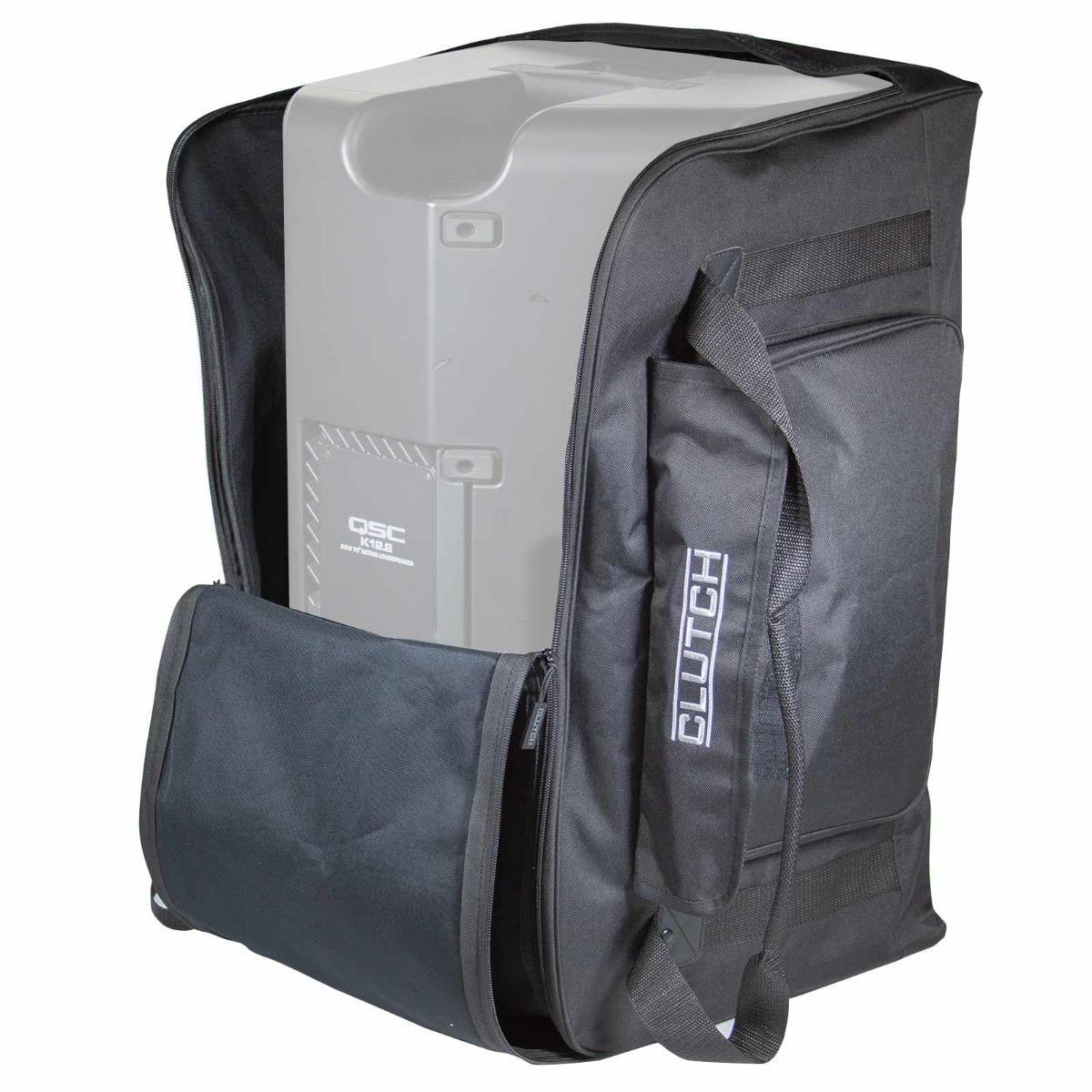 Alto Professional TSize412 2500W 12" 2-Way Powered Loudspeakers with Universal Carry Tote Bags Duo Package
