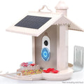 Anself WIFI Sizemart Bird Feeder Camera 1080P Auto Capture Bird Video Motion Detection Real-time Notification AI Identify Bird Sizepecies IP65 Waterproof 128G TF Cards for Bird Watching Enthusiasts