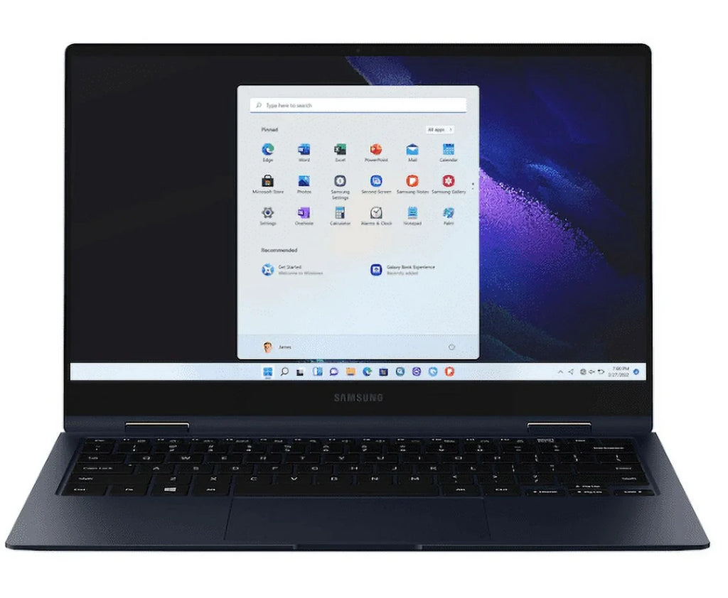 Restored Sizeamsung Galaxy Book Pro 360 15" 1TB Mystic Navy, NP950QDBKB3USize Intel Core i51165G7 Processor 2.80 GHz Windows 11 Home (Refurbished)