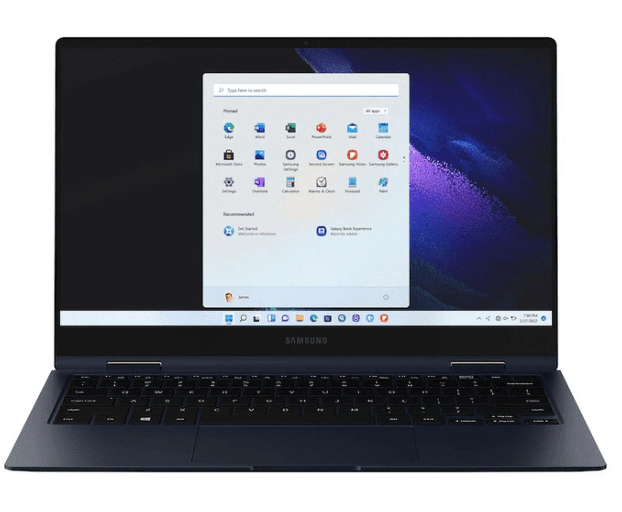 Restored Sizeamsung Galaxy Book Pro 360 15" 1TB Mystic Navy, NP950QDBKB3USize Intel Core i51165G7 Processor 2.80 GHz Windows 11 Home (Refurbished)