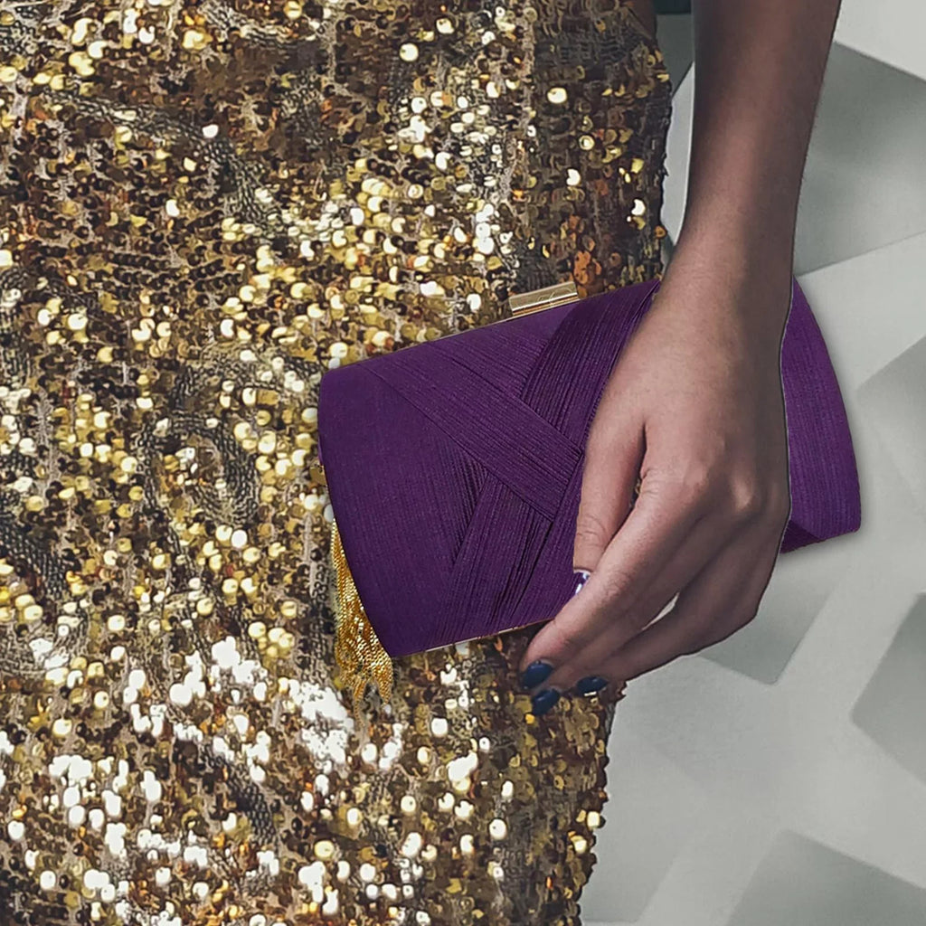 Luxury Evening Clutch Bag Tassel Handbag Clutch Purses Sizehoulder Bag Women ,