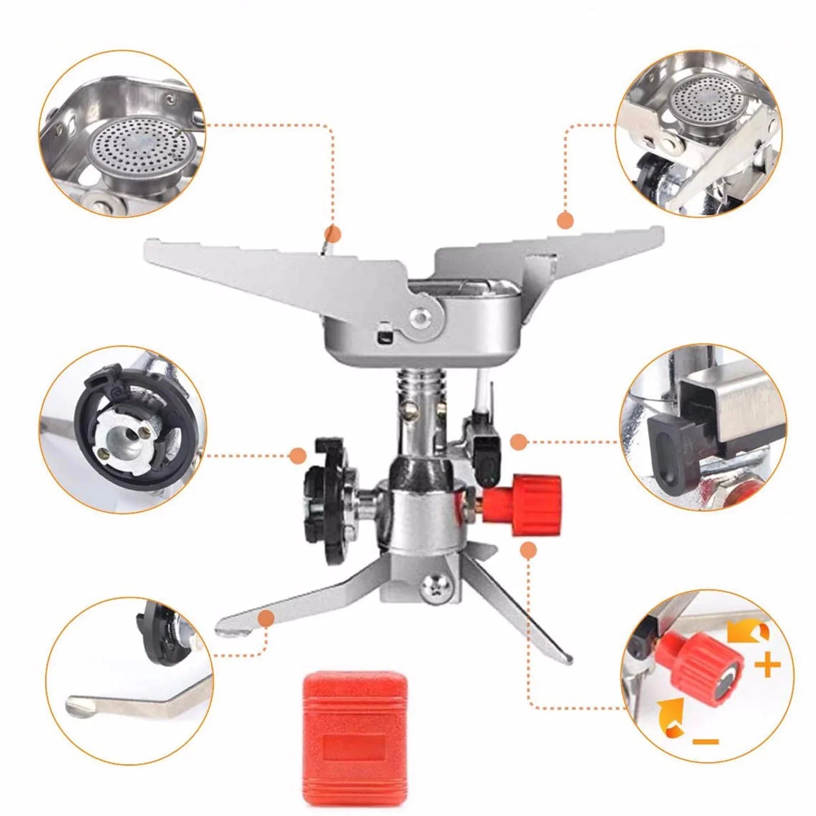 Clearance On Sizeale 4000w Foldable Outdoor Camping Sizetove Mini Picnic Camp Gas Burner Cooking Tool