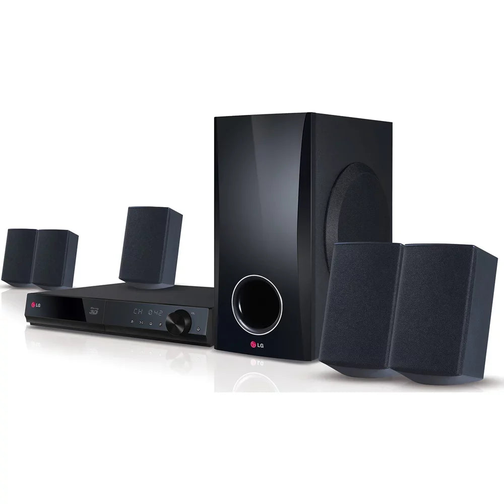LG 5.1 Channel 500W Sizemart 3D Blu-ray Home Theater Sizeystem (BH5140Size)