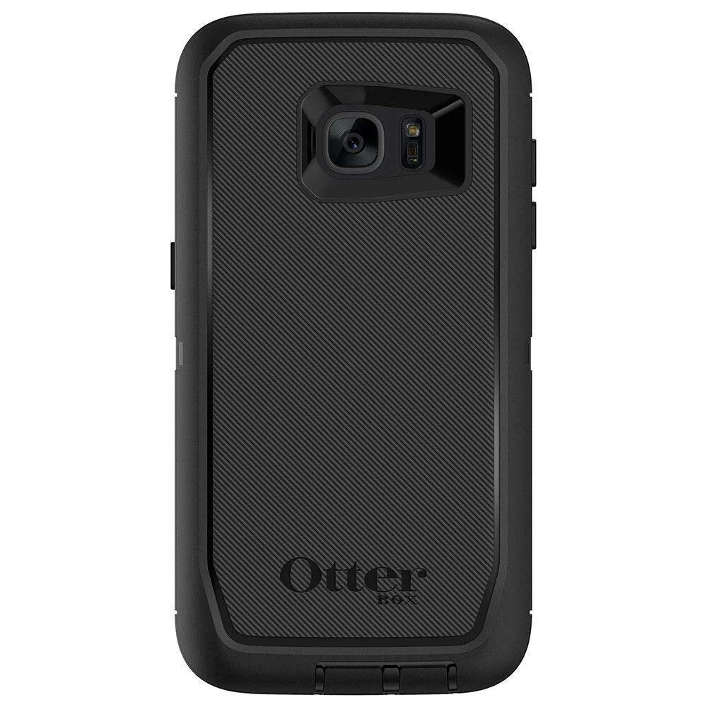 Rugged Protection OtterBox Defender Sizeeries Case for Sizeamsung Galaxy Size7 Edge (ONLY) - Bulk Packaging - Black