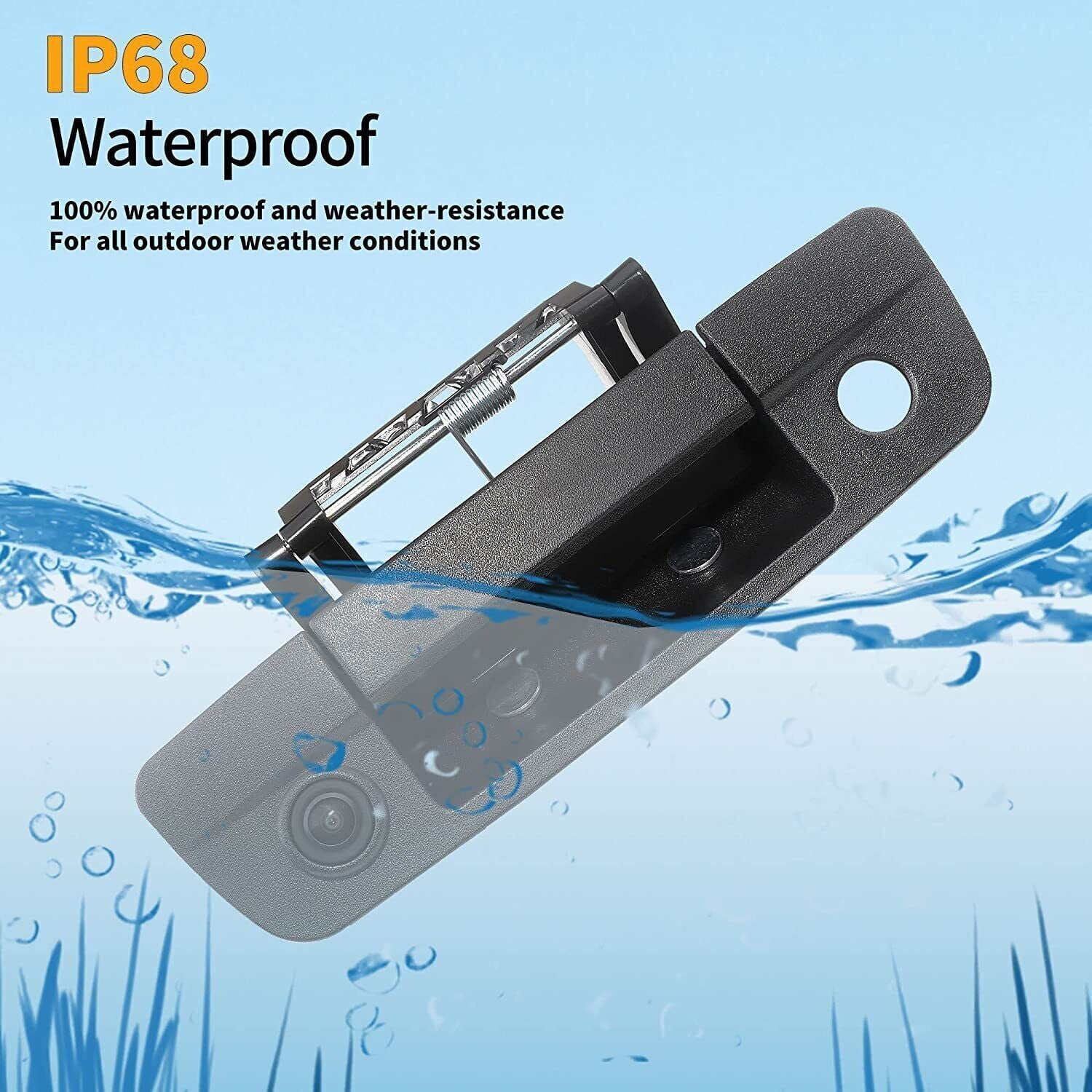 Waterproof Backup Camera for Dodge Ram 1500/2500/3500 2009-2017 Improved Parking and Reversing