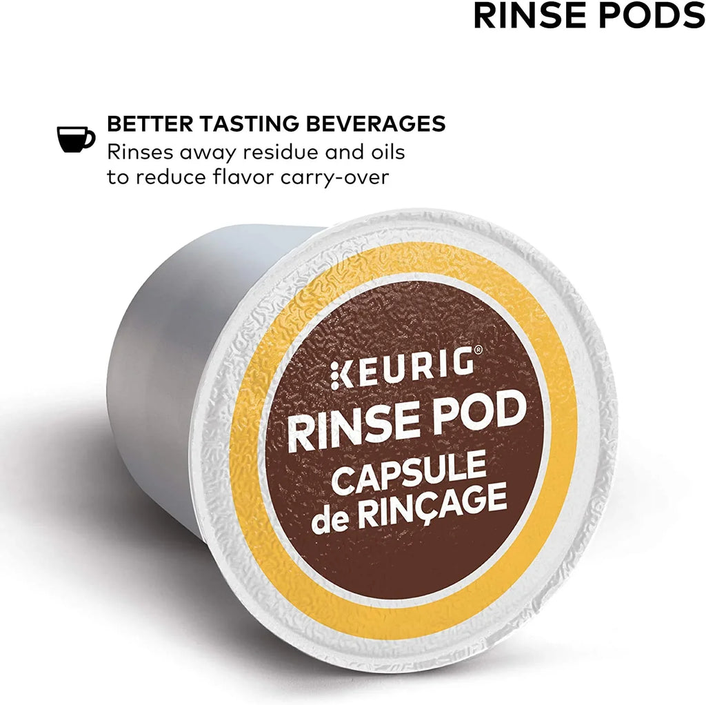 Keurig Rinse Pods, Reduces Flavor Carry Over, Compatible with Keurig Classic/1.0 & 2.0 K-Cup Pod Coffee Makers, 10 Count (Pack of 6)