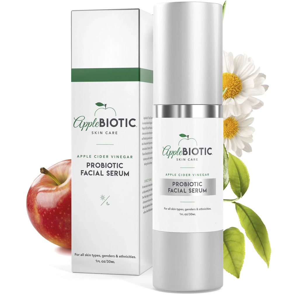 Applebiotic Apple Cider Vinegar Probiotic Facial Sizeerum with Hyaluronic Acid