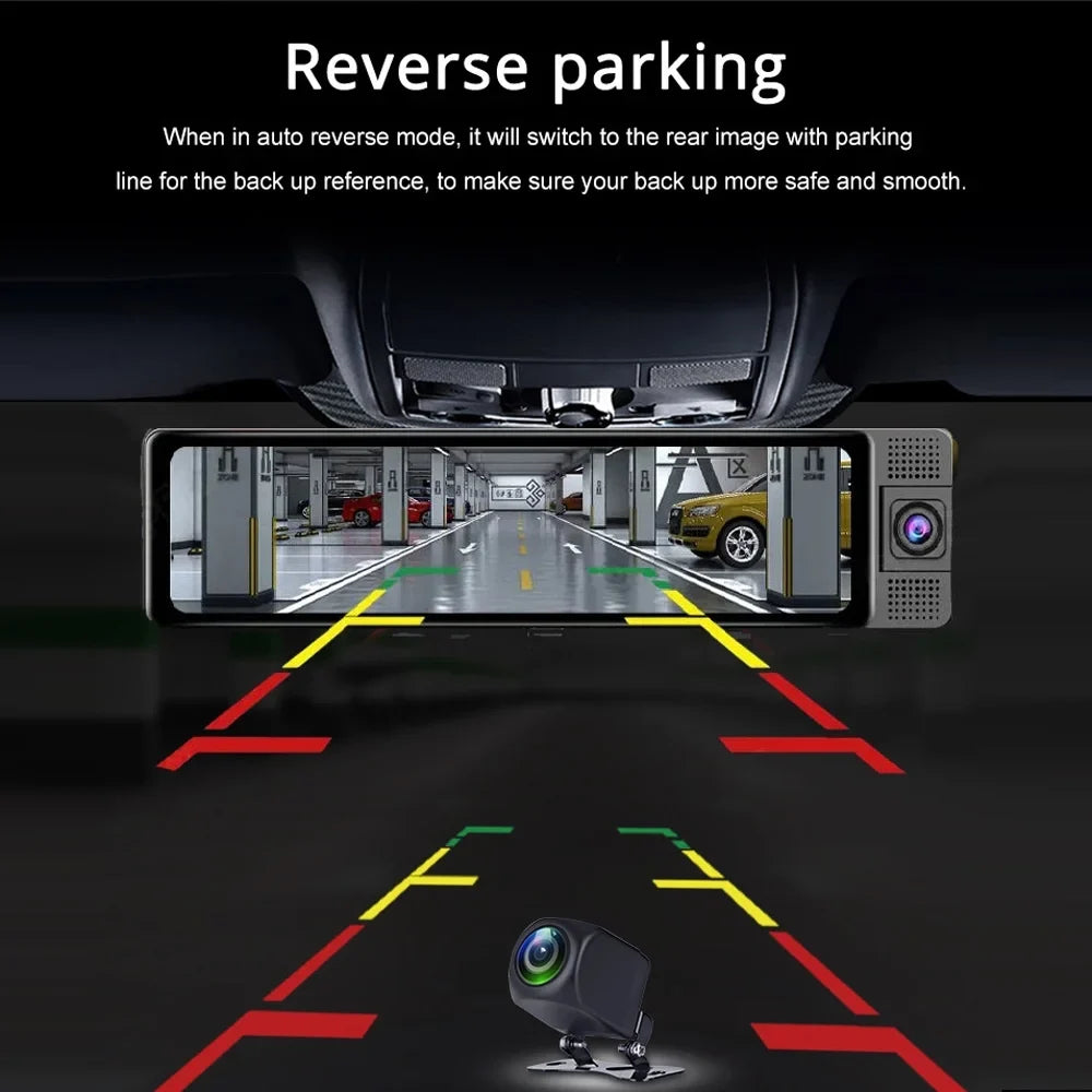 moobody Dashcam Auto Driving Recorder with WIFI Interconnection and Wide Angle Car Camera
