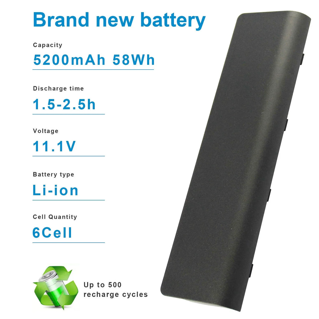 Laptop Battery for HP Pavilion G4, G6, Compaq Presario CQ42 CQ56 CQ57 4400mAh
