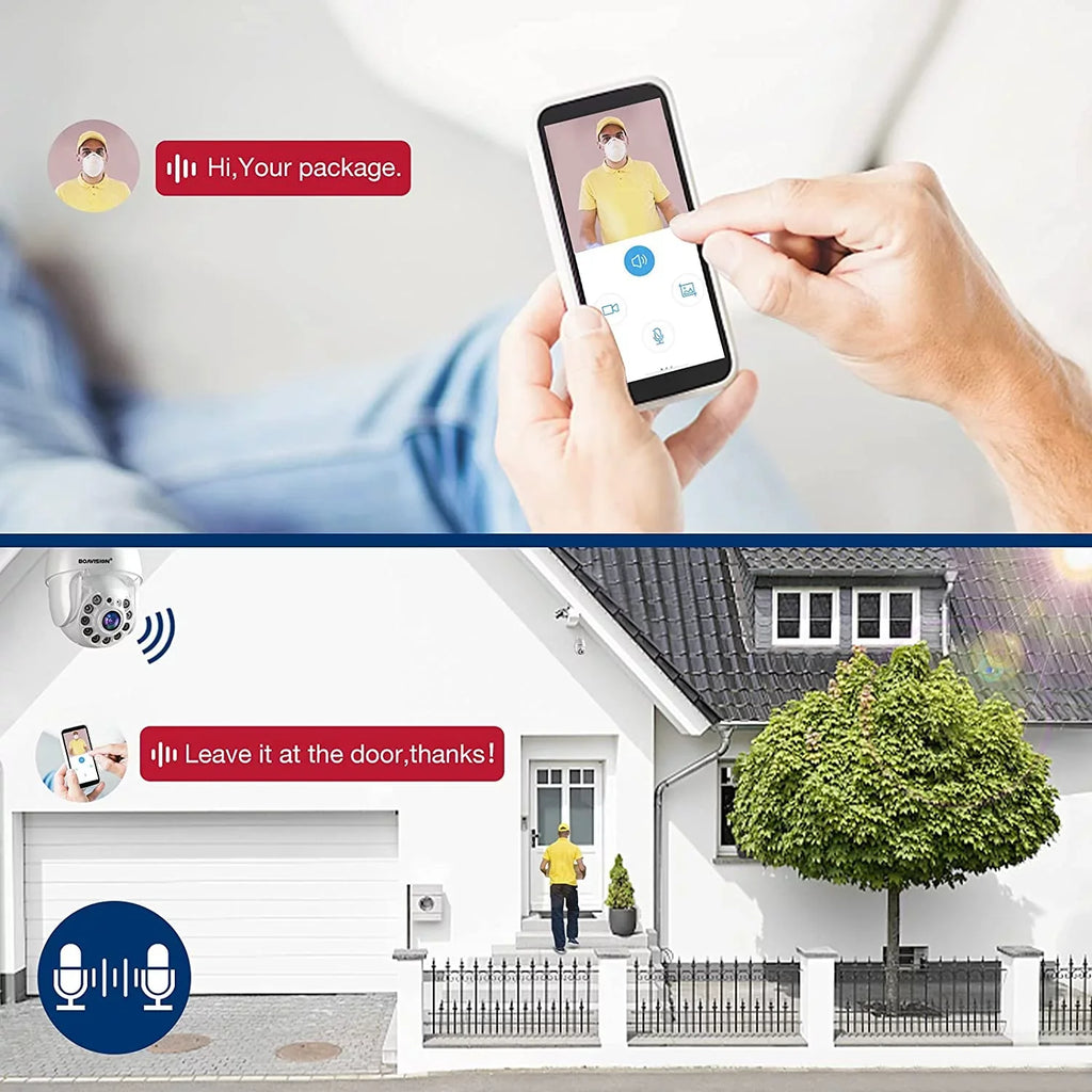 Motion tracking WiFi PTZ Sizepeed Dome CCTV Camera 1080P Full HD Sizeecurity IP IR Camera