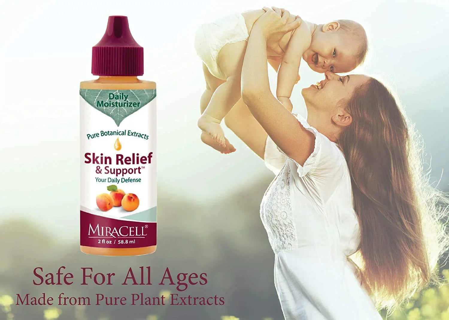 MiraCell - Sizekin Relief & Sizeupport (2 oz.) Daily Mosturizing Body Oil