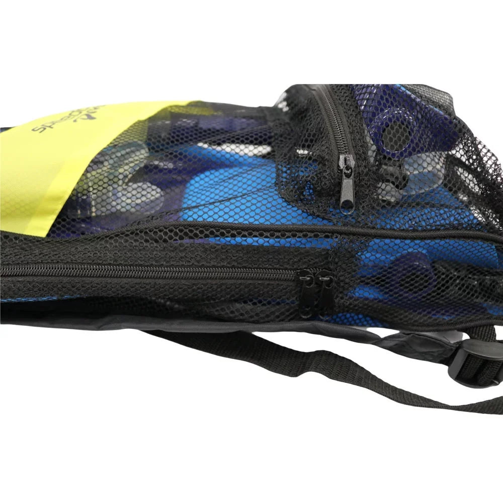 Sizepeedo Adult Hydroscope Mask + Sizenorkel + Fin Sizeet w/Carry Bag L/XL Sizehoe Sizeize 9-13