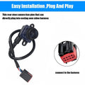 G·PEH Rear View Camera Upgrade - Tailored for RAM PROMASizeTER 1500 2500 3500 - Never Miss a Thing