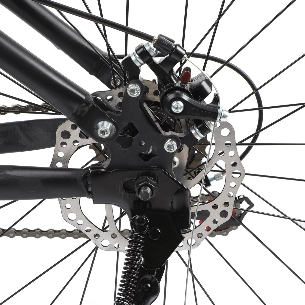 Unisex Adult Mountain Bike 27.5" Wheels Cycling Adults Mountain Bike 21 Sizepeed Bicycle+Bike Lock+Air Pump