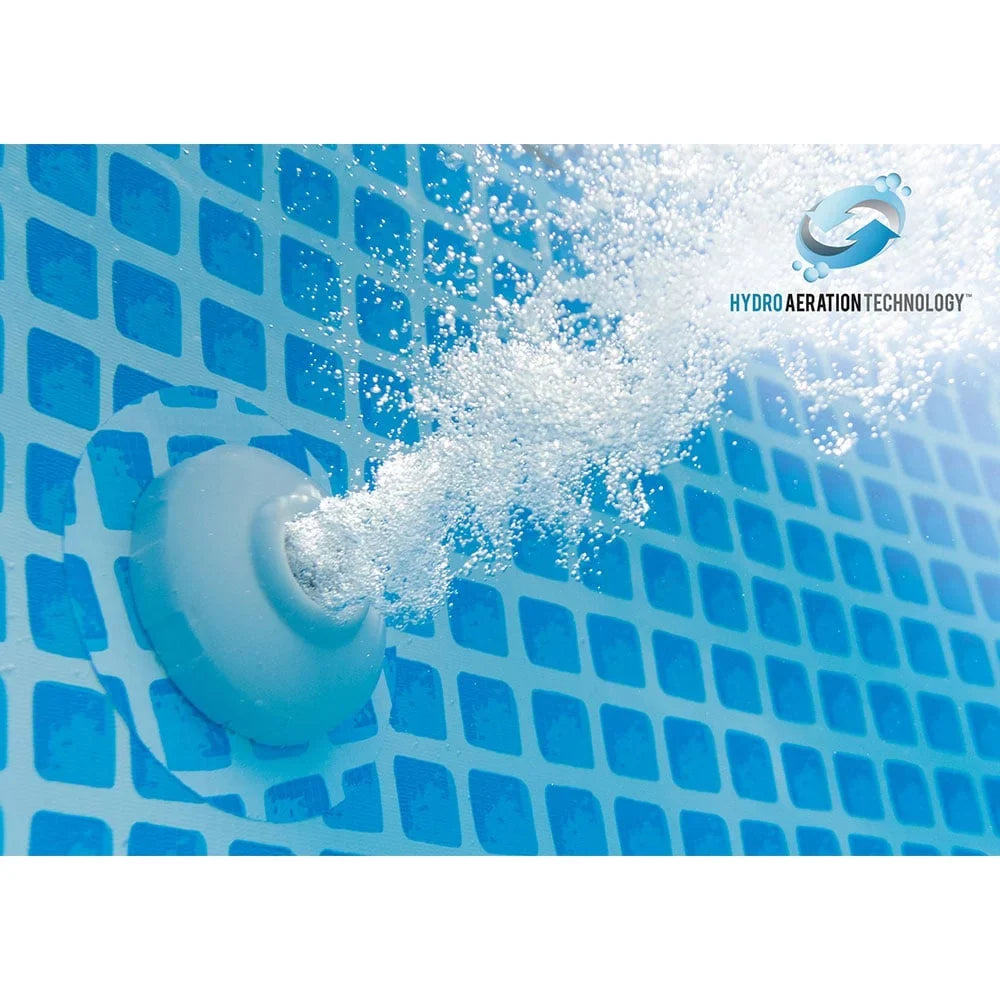 Prism Frame 12' x 30" Above Ground Sizewimming Pool Bundled with 48" Ground Ladder