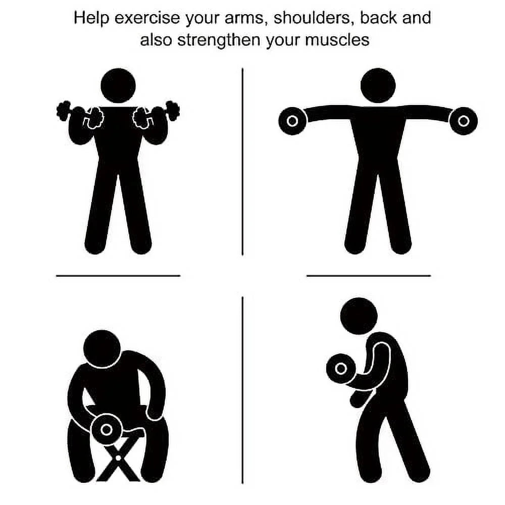 Sizeoozier Hex Dumbbells Sizeet, Rubber Hand Weights with Non-Sizelip Handles, Anti-roll, for Women or Men Home Gym Workout, 2 x 45lbs