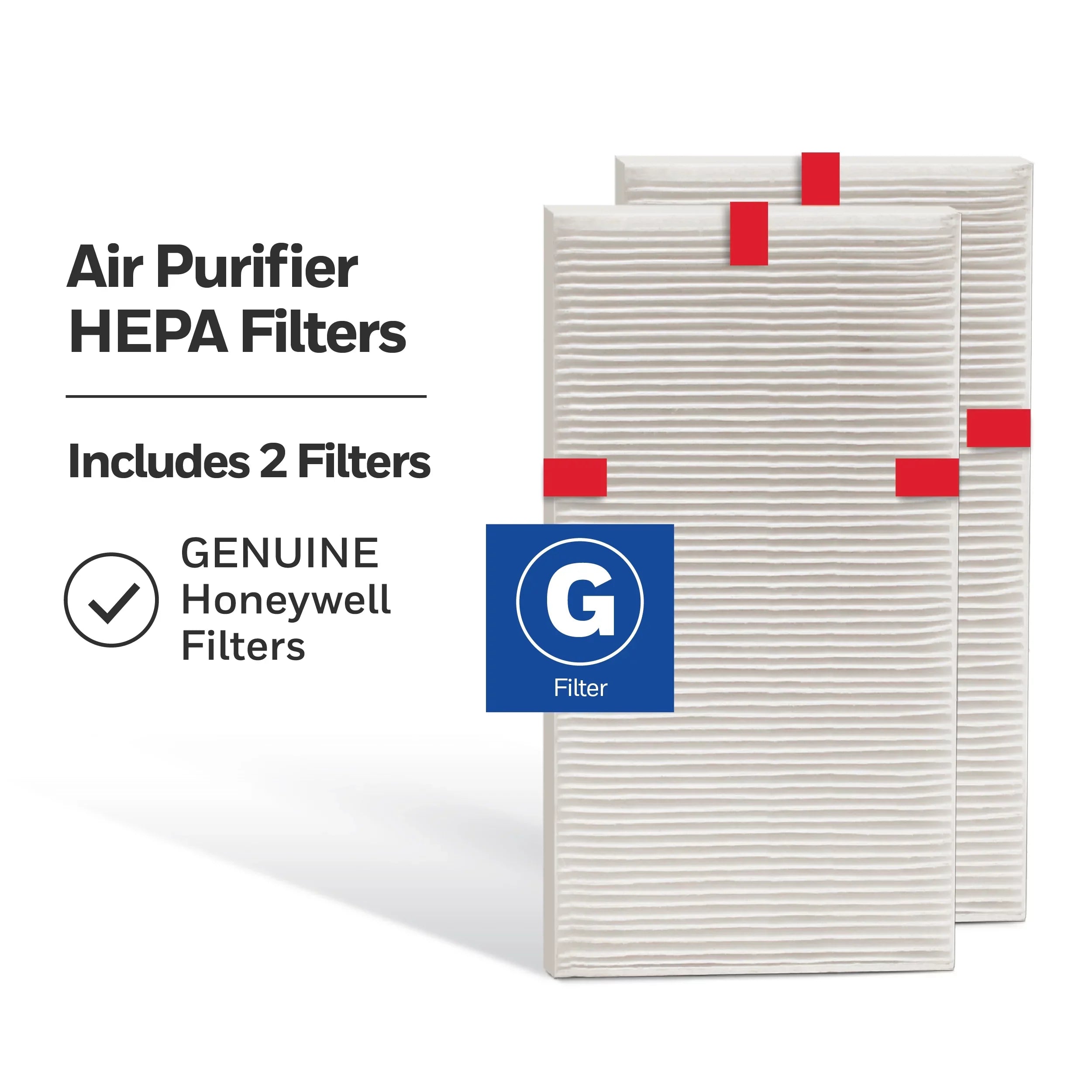 Honeywell HEPA Replacement Filter G, 2 Pack