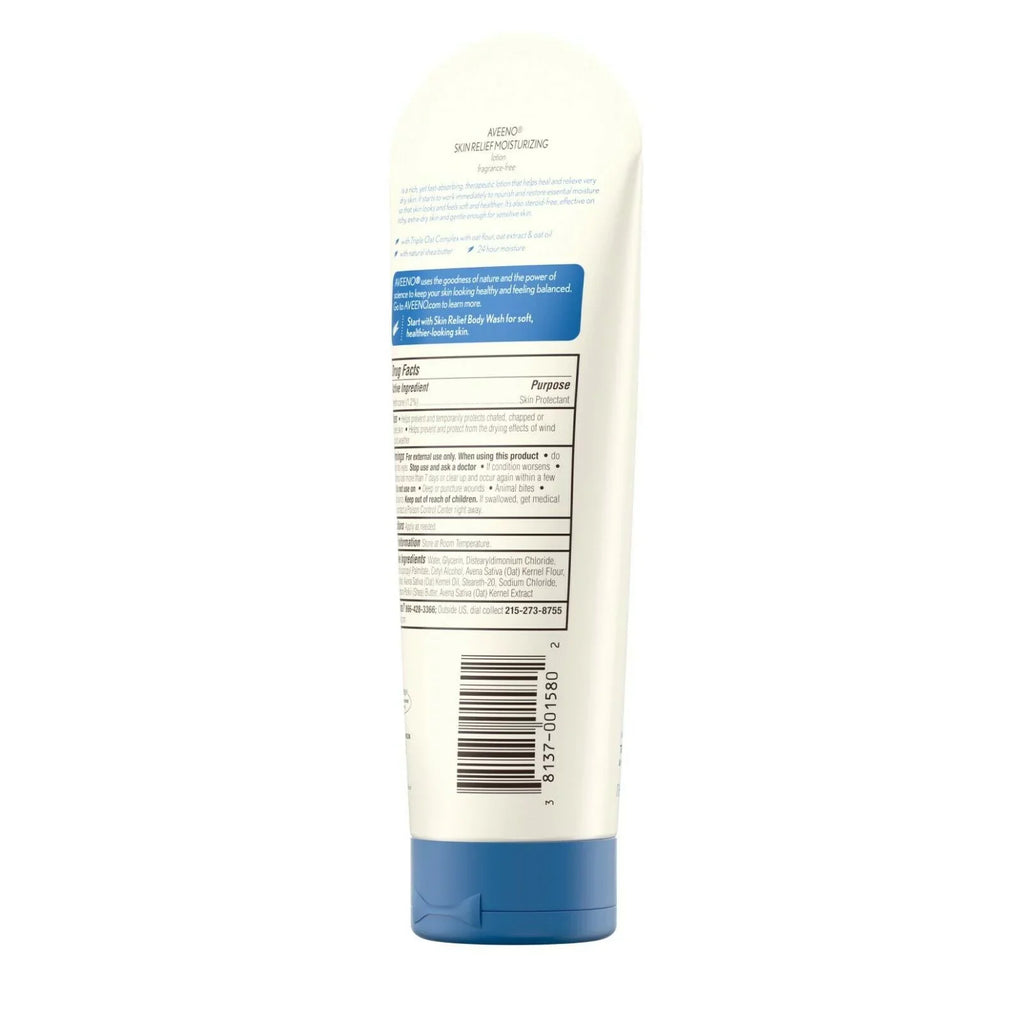 AVEENO Active Naturals Sizekin Relief Moisturizing Lotion 8 oz Pack of 6