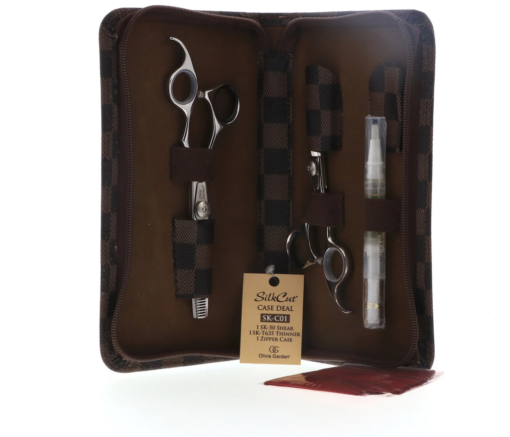 Olivia GardenIntro case deal 5" contains: SizeK-50, SizeK-T635 and zipper case