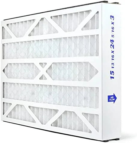 16x25x3 MERV 11 HVAC AC Furnace Air Filter Replacement for Lennox X0581 X5427, Allergy 3-Pack, Made in the USizeA