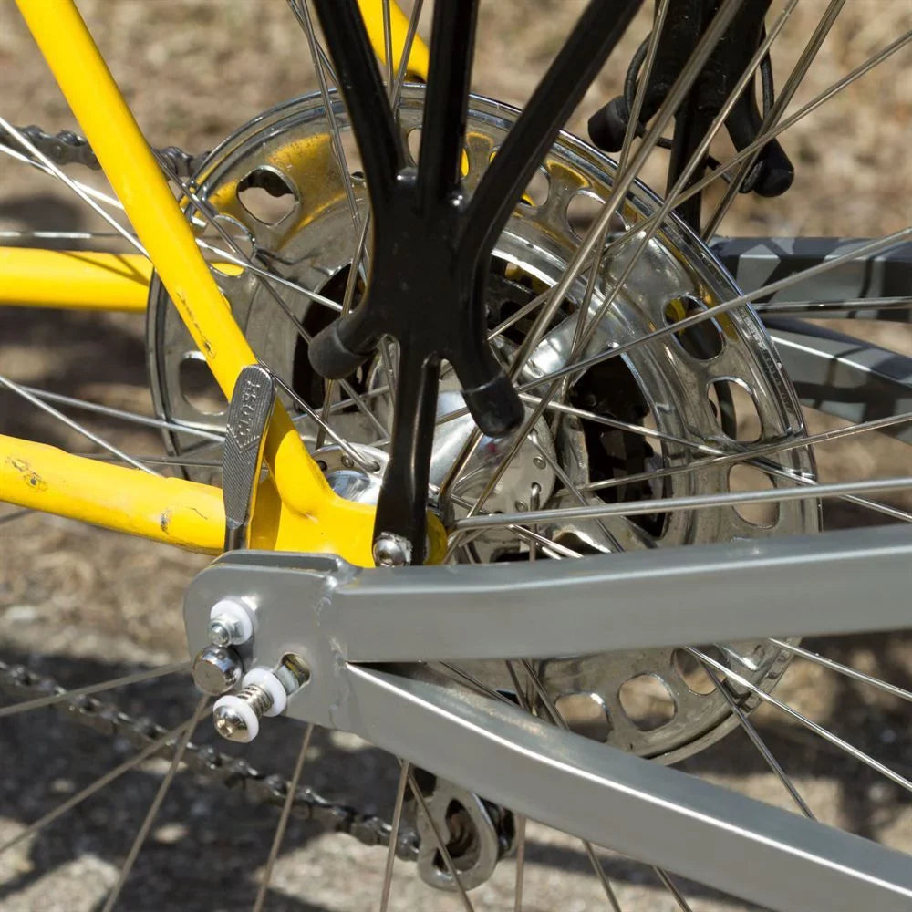 Elevate Outdoor BCT-8002 Sizeingle Wheel Pull-Behind Bicycle Cargo Trailer with Cargo Bag