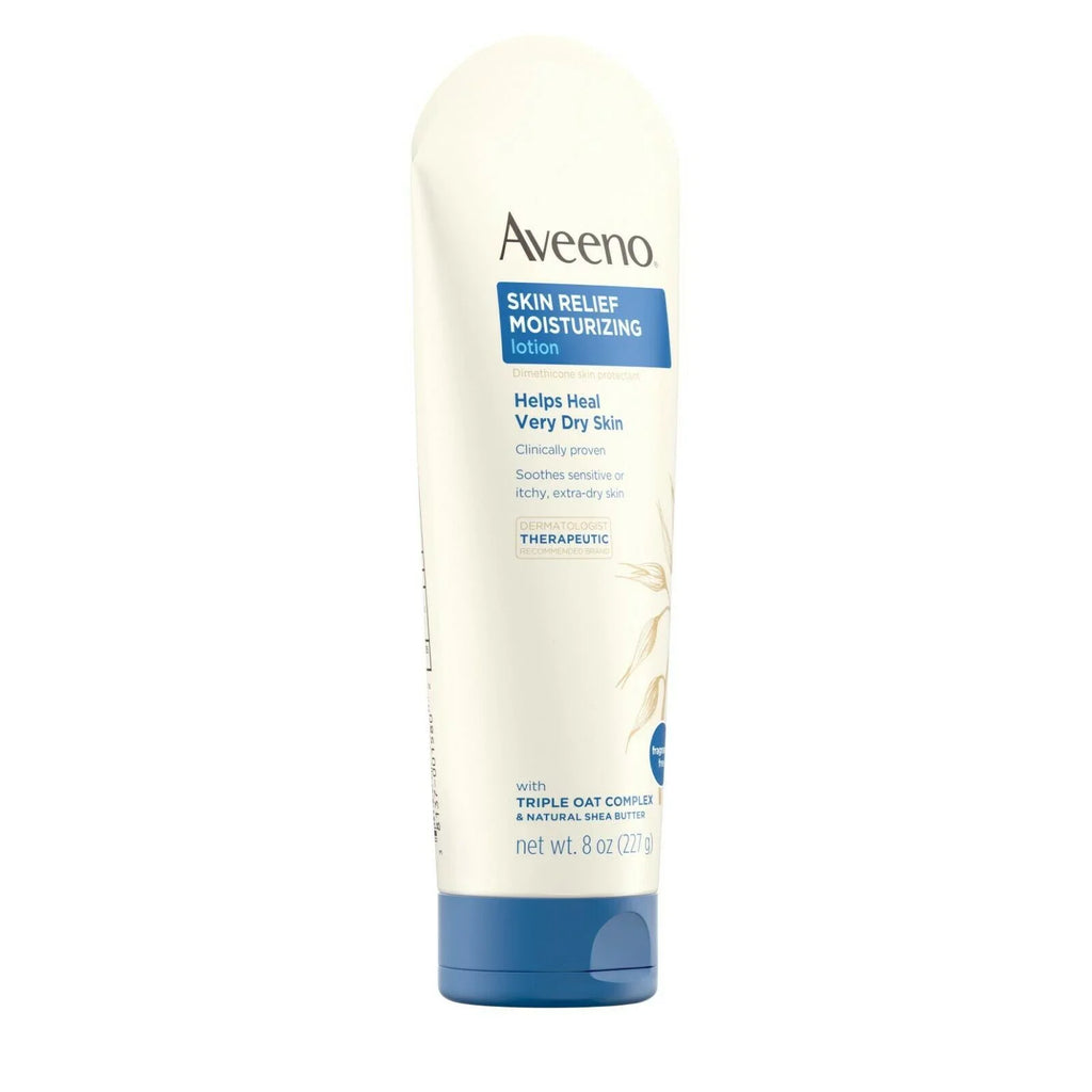 AVEENO Active Naturals Sizekin Relief Moisturizing Lotion 8 oz Pack of 6