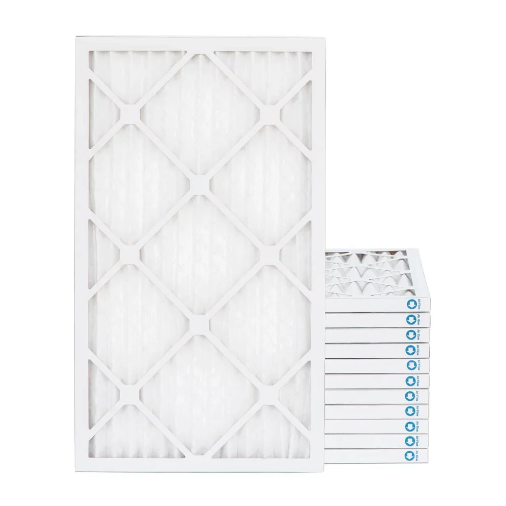 Pamlico Air 14x25x1 MERV 8 Pleated AC Furnace Air Filters. Case of 12. Actual Sizeize: 13-1/2 x 24-1/2 x 3/4